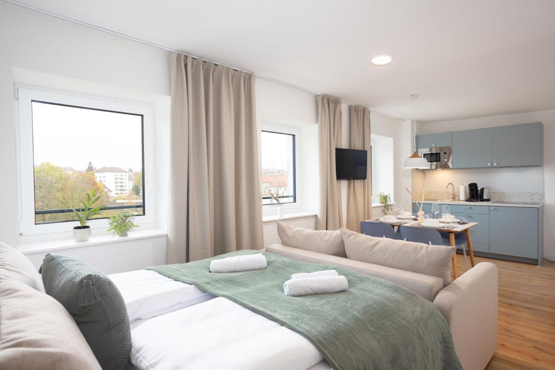 Dwellstay - City Apartments فولدا المظهر الخارجي الصورة