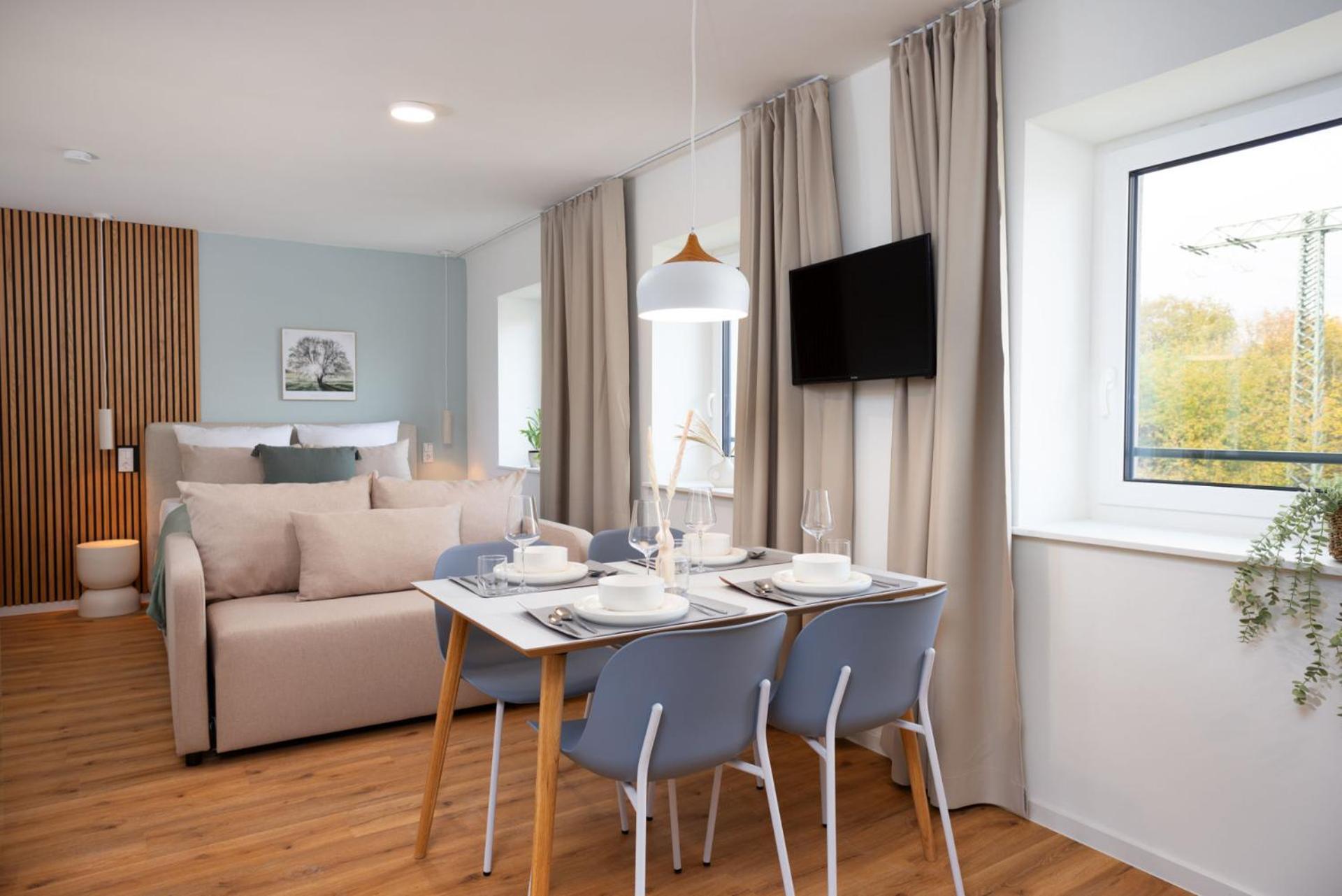 Dwellstay - City Apartments فولدا الغرفة الصورة