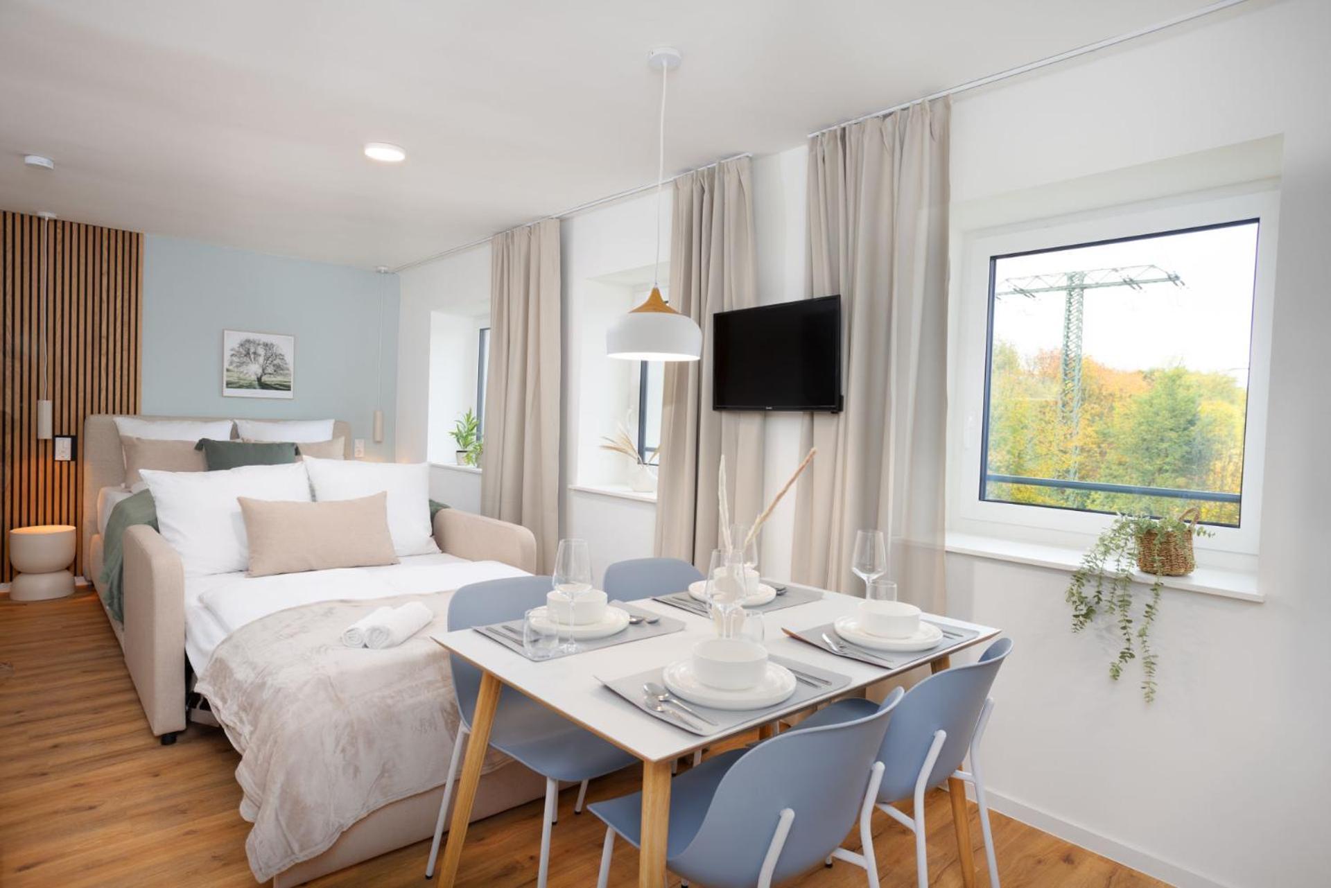 Dwellstay - City Apartments فولدا الغرفة الصورة