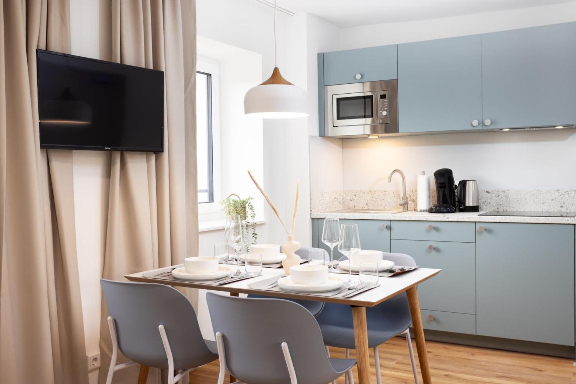 Dwellstay - City Apartments فولدا الغرفة الصورة
