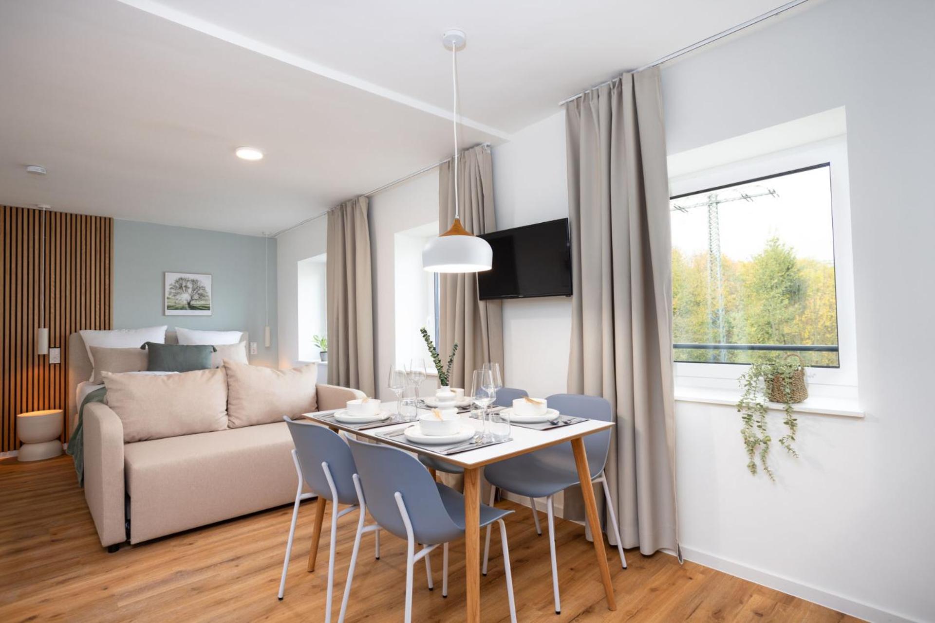 Dwellstay - City Apartments فولدا الغرفة الصورة