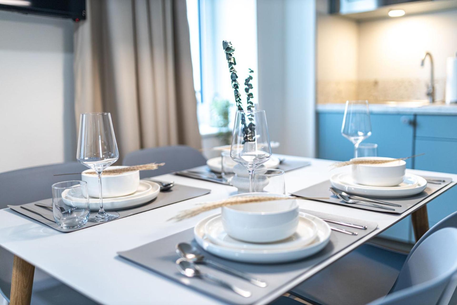 Dwellstay - City Apartments فولدا الغرفة الصورة
