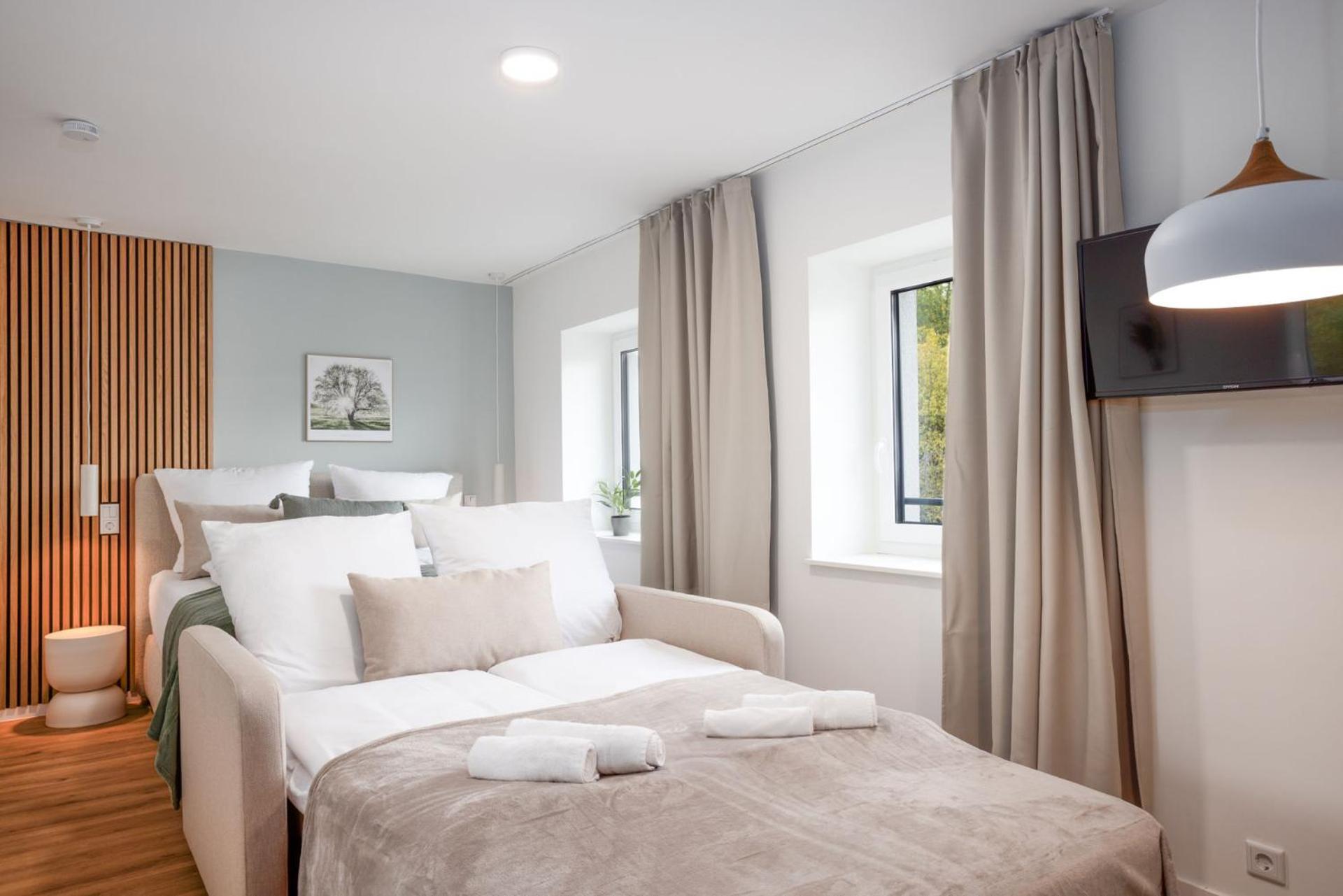 Dwellstay - City Apartments فولدا الغرفة الصورة
