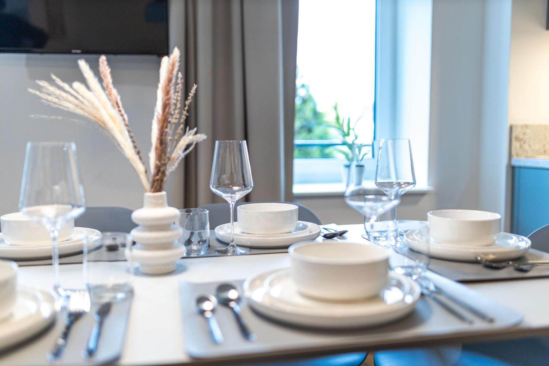Dwellstay - City Apartments فولدا الغرفة الصورة